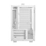 DeepCool CH160 PLUS White, Caja PC SFF Mini ITX, Blanco, Ventana Lateral, Soporta micro ATX/Mini-ITX, Ventiladores 120/140 mm, Radiador 240 mm, GPU 34.2 cm, 4 Ranuras