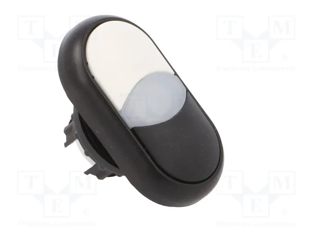 EATON ELECTRIC Interruptor Doble RMQ-Titan 22mm Blanco/Negro EATON ELECTRIC Interruptor Doble RMQ-Titan 22mm Blanco/Negro