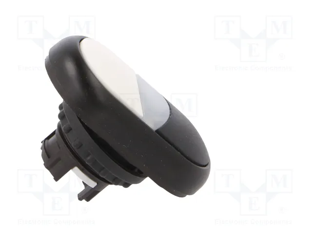 EATON ELECTRIC Interruptor Doble RMQ-Titan 22mm Blanco/Negro EATON ELECTRIC Interruptor Doble RMQ-Titan 22mm Blanco/Negro
