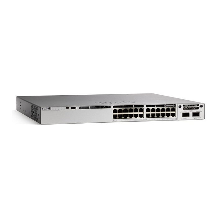 Cisco C9300-24UX-A Switch Gestionado, 24 Puertos 10G Ethernet (100/1000/10000) PoE, Montaje en Rack 1U
