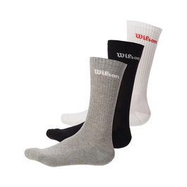 Pack de calcetines Wilson Crew Logo Sock 3 Piezas 9