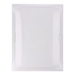 Edm Tapa de registro rectangular empotrable ABS blanca 30x40cm