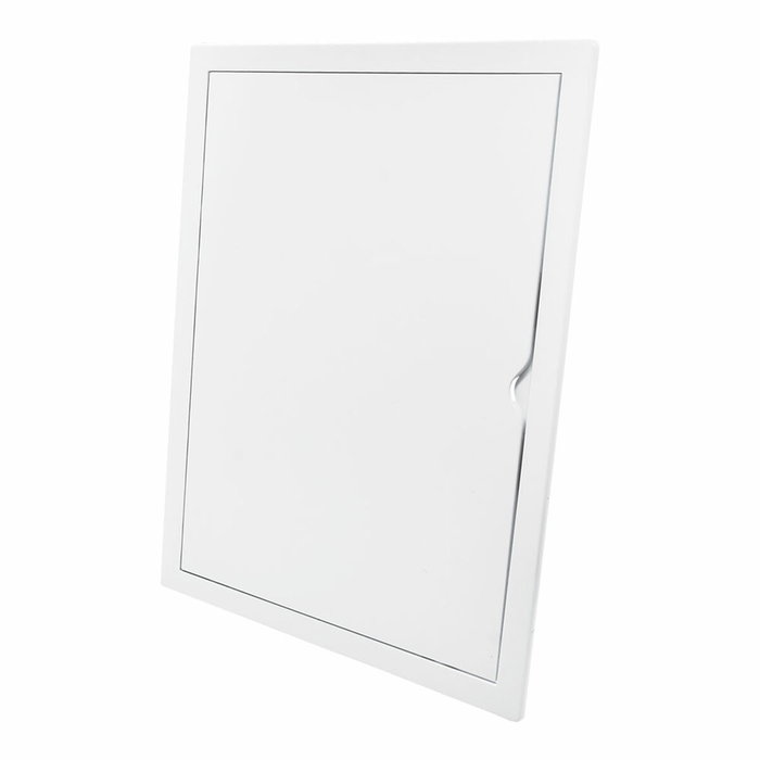 Edm Tapa de registro rectangular empotrable ABS 30x40cm blanca