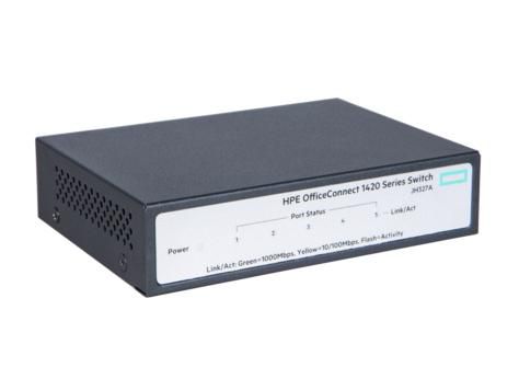 HPE OfficeConnect 1420 5G Switch No administrado L2 Gigabit Ethernet Gris HPE OfficeConnect 1420 5G Switch No administrado L2 Gigabit Ethernet Gris
