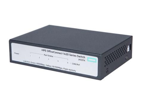 HPE OfficeConnect 1420 5G Switch No administrado L2 Gigabit Ethernet Gris HPE OfficeConnect 1420 5G Switch No administrado L2 Gigabit Ethernet Gris