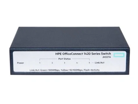 HPE OfficeConnect 1420 5G Switch No administrado L2 Gigabit Ethernet Gris HPE OfficeConnect 1420 5G Switch No administrado L2 Gigabit Ethernet Gris