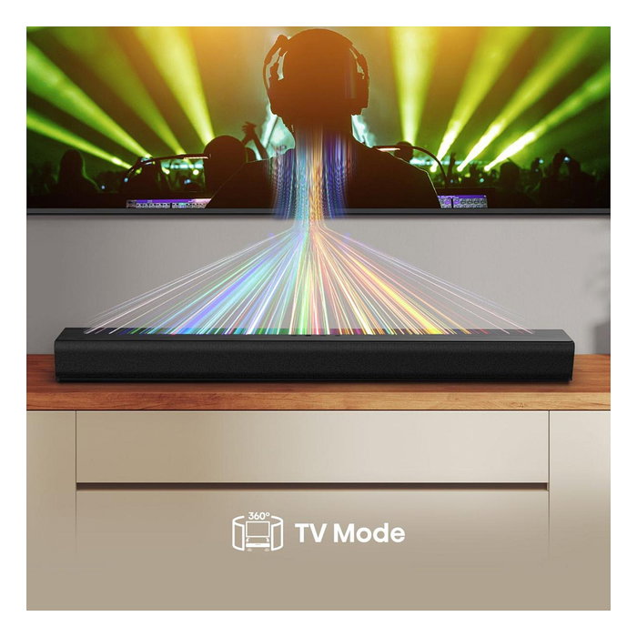 Hisense HS1000 Barra de Sonido 2.0 Canales 120W DTS Virtual:X Dolby Audio Negro Bluetooth HDMI USB Hisense HS1000 Barra de Sonido 2.0 Canales 120W DTS Virtual:X Dolby Audio Negro Bluetooth HDMI USB