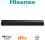 Hisense Barra de Sonido HS1000 Negro 2.0 Canales 120W con DTS Virtual:X y Dolby Audio