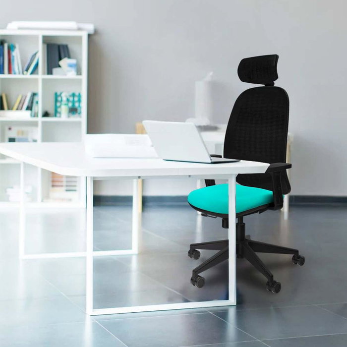 PIQUERAS Y CRESPO Silla de oficina Cilanco Marrón y Gris PIQUERAS Y CRESPO Silla de oficina Cilanco Marrón y Gris
