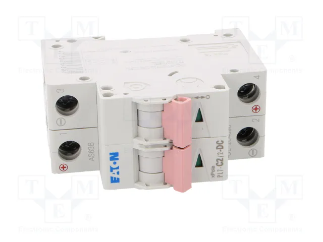 EATON ELECTRIC PL7-C2/2-DC Interruptor magnetotérmico 2A 10kA EATON ELECTRIC PL7-C2/2-DC Interruptor magnetotérmico 2A 10kA