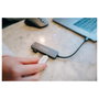 Verbatim Hub 32155 USB-C con HDMI 4K 60Hz, USB 3.1 y PD 100W, Gris