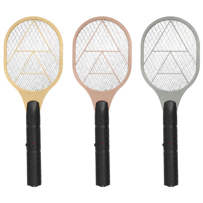 Day Matamoscas Raqueta Electrocuta Insectos Mosca Mosquitos 1300V H.45cm
