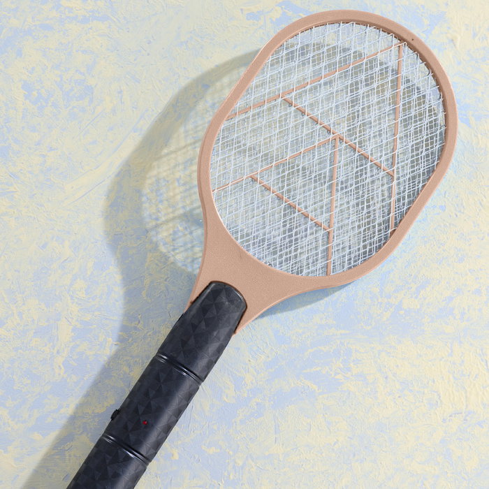 Day Matamoscas Raqueta Electrocuta Insectos Mosca Mosquitos 1300V H.45cm