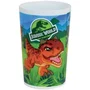 Fun House 006322 Juego de Vajilla Infantil Jurassic - Vaso, Plato Hondo, Plato Llano, Cubiertos, Botella y Caja para Merienda
