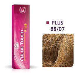 Color Touch Plus, Sin amoníaco, Tinte de cabello semipermanente, 88/07 Light Blonde Natural Intense Chestnut, 60 ml