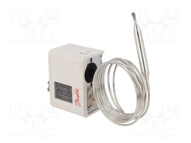 DANFOSS Termostato de Tubo Capilar SPDT 16A 400VAC 80-150°C DANFOSS Termostato de Tubo Capilar SPDT 16A 400VAC 80-150°C