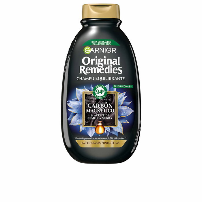 Garnier Original Remedies Carbón Magnético Champú 400 ml Garnier Original Remedies Carbón Magnético Champú 400 ml