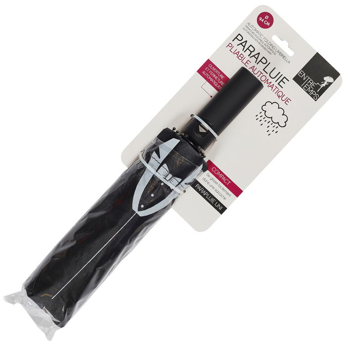 Entre Temps Paraguas Plegable Automático Abrir/Cerrar, Diámetro 94 cm, Colores Surtidos