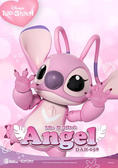 Disney Figura Dynamic 8ction Heroes 1/9 Angel (Lilo & Stitch) 16 cm