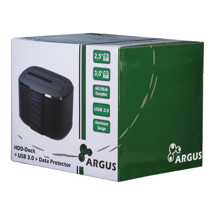 Inter-Tech Dockingstation GD-PDLK02 negro USB3.0