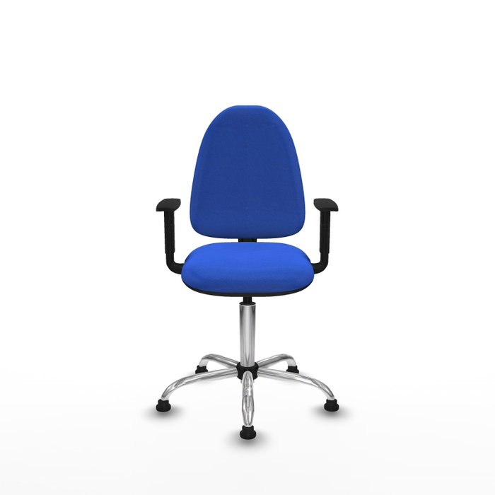 PIQUERAS Y CRESPO Silla de oficina Aýna Azul con Brazos 1D