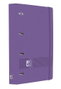 Oxford Europeanbinder Live&Go Carpeta de Anillas 4x35 A4+ con Recambio y Pizarra Lila