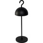 Sompex HOOK Lámpara de mesa recargable negra