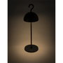 Sompex HOOK Lámpara de mesa recargable negra