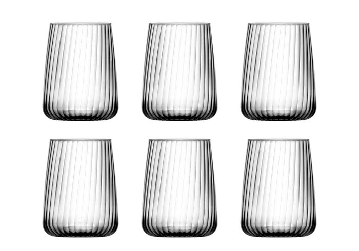 LAV Set de 6 Vasos Perla 590cc