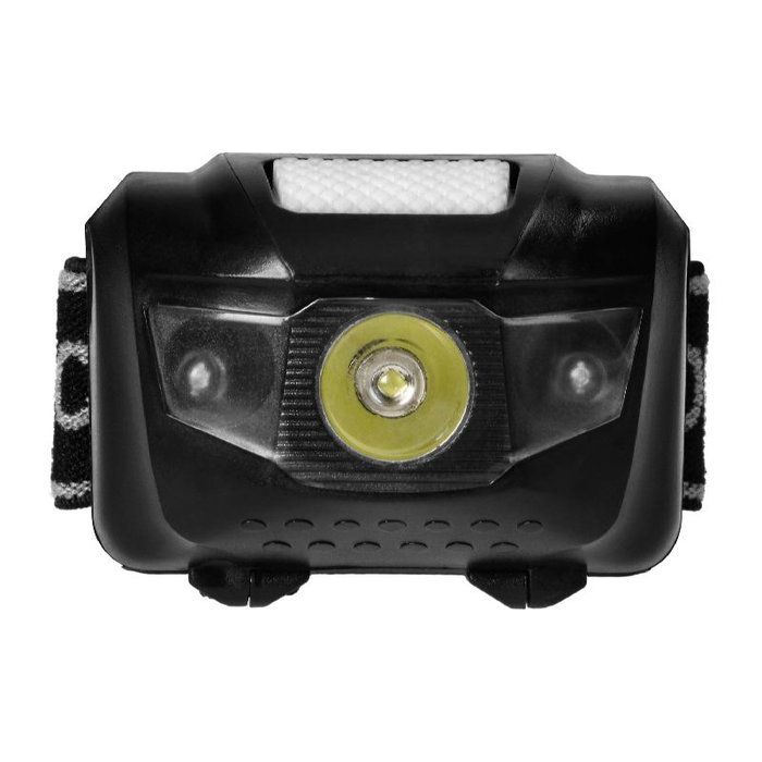 ORNO Linterna frontal LED con 2 LED rojos de 45º