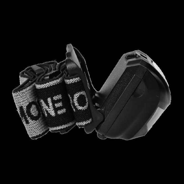 ORNO Linterna frontal LED con 2 LED rojos de 45º