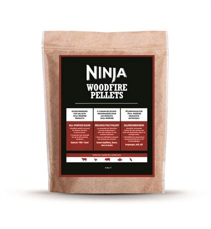 Ninja Pellets Mezcla Multiusos para Barbacoa OG701/850/901EU Woodfire Sabor 100% Natural