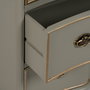 Cómoda Taupe Madera 100 X 50 X 80 cm