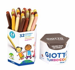 Rotulador Fibra Giotto Turbo Color Skin Tones Bote Carton De 32