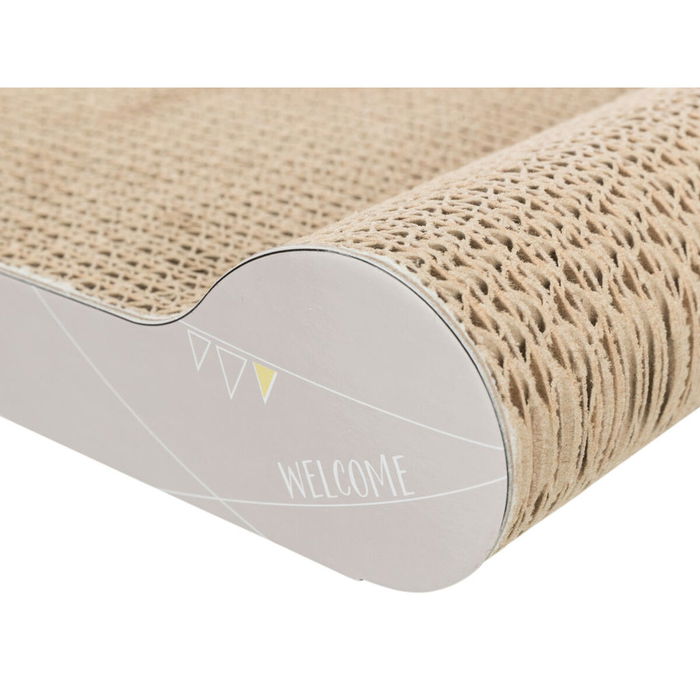 Rascador para Gatos Trixie Gris claro 38 × 6 × 18 cm Rascador para Gatos Trixie Gris claro 38 × 6 × 18 cm