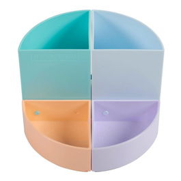 Cubilete Exacompta Aquarel The Quarter Modular Pastel Glossy (Set de 3)