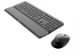 Philips SPT6607B/16 Teclado y Ratón Inalámbricos 2.4G + Bluetooth Negro, Kit 2 en 1 con Reposamuñecas, 110 Teclas, Mouse 3200 DPI, Multi-Device para Windows/macOS/iOS/Android