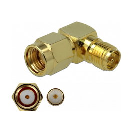 DeLOCK 89968 Adaptador RP-SMA de 90° a RP-SMA de 3 GHz