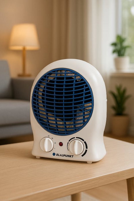 BLAUPUNKT - Calefactor portátil eléctrico de 2000W, calefacción rápida