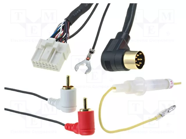 4CARMEDIA Cable de cambiador de CD para Panasonic, 5,5m 4CARMEDIA Cable de cambiador de CD para Panasonic, 5,5m