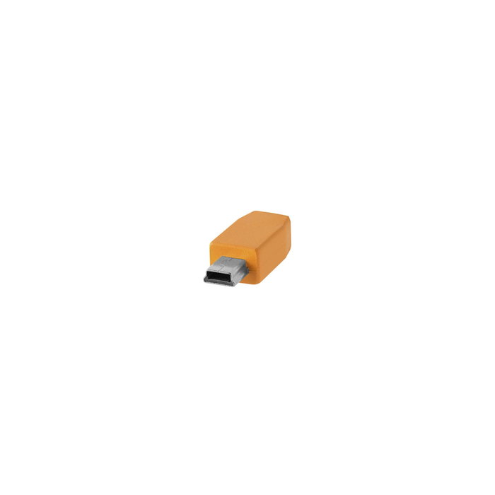 Tether Tools TetherPro USB-C a USB 2.0 Mini-B 5-Pin 4,6m Naranja Tether Tools TetherPro USB-C a USB 2.0 Mini-B 5-Pin 4,6m Naranja