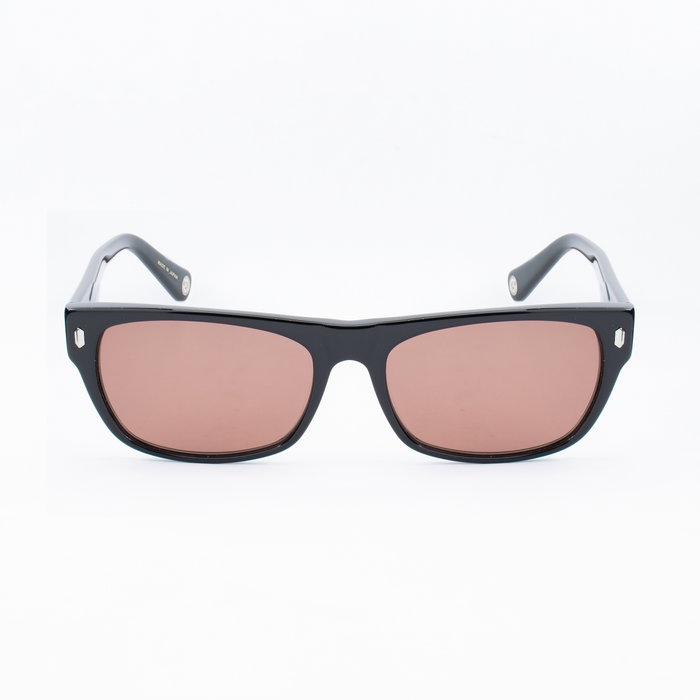 Belstaff HUDSON-S185 Gafas de sol para mujer en Negro con cristal Marrón