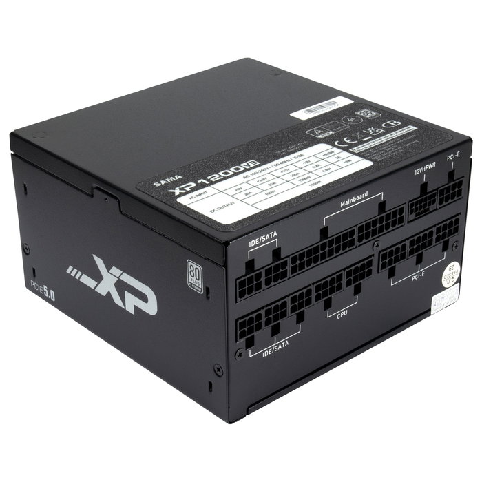 Inter-Tech SAMA XPH-1200A 1200W con 1x 12 Pin High Power GPU y 3x PCIe