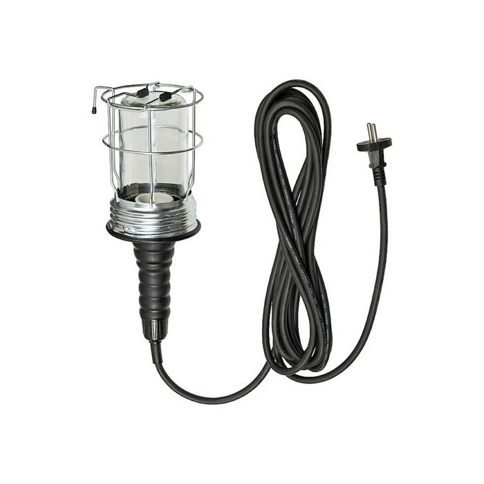 Brennenstuhl Lámpara de trabajo GH 20, 60W, Cable 5m, Negro