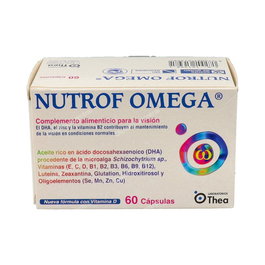 THEA Nutrof Omega Suplemento Alimenticio - 60 Cápsulas