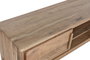 DKD Home Decor Mueble TV Alpino Acacia Marron Claro 160x40x50 cm con 2 Puertas y 1 Estante