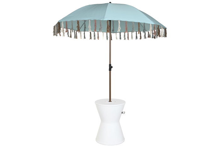 DKD Home Decor Base Parasol Fibra Vidrio 46x46x61