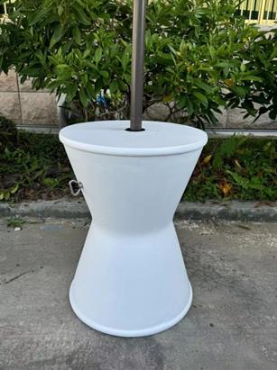 DKD Home Decor Base Parasol Fibra Vidrio 46x46x61