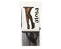 Medias Halloween con Fantasmas Bordados - Pantys De Red para Disfraz de Bruja o Fantasma, Negro