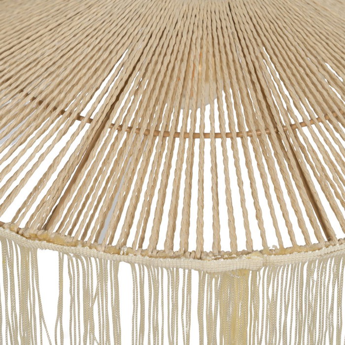 Lámpara Techo Crudo Cuerda de Papel 41 X 41 X 17 cm